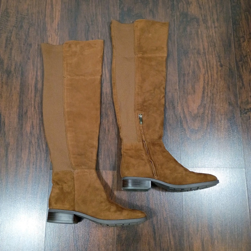 Sam Edelman Women's Pam Over‎ the Knee Boots Brown Suede Women's 9.5